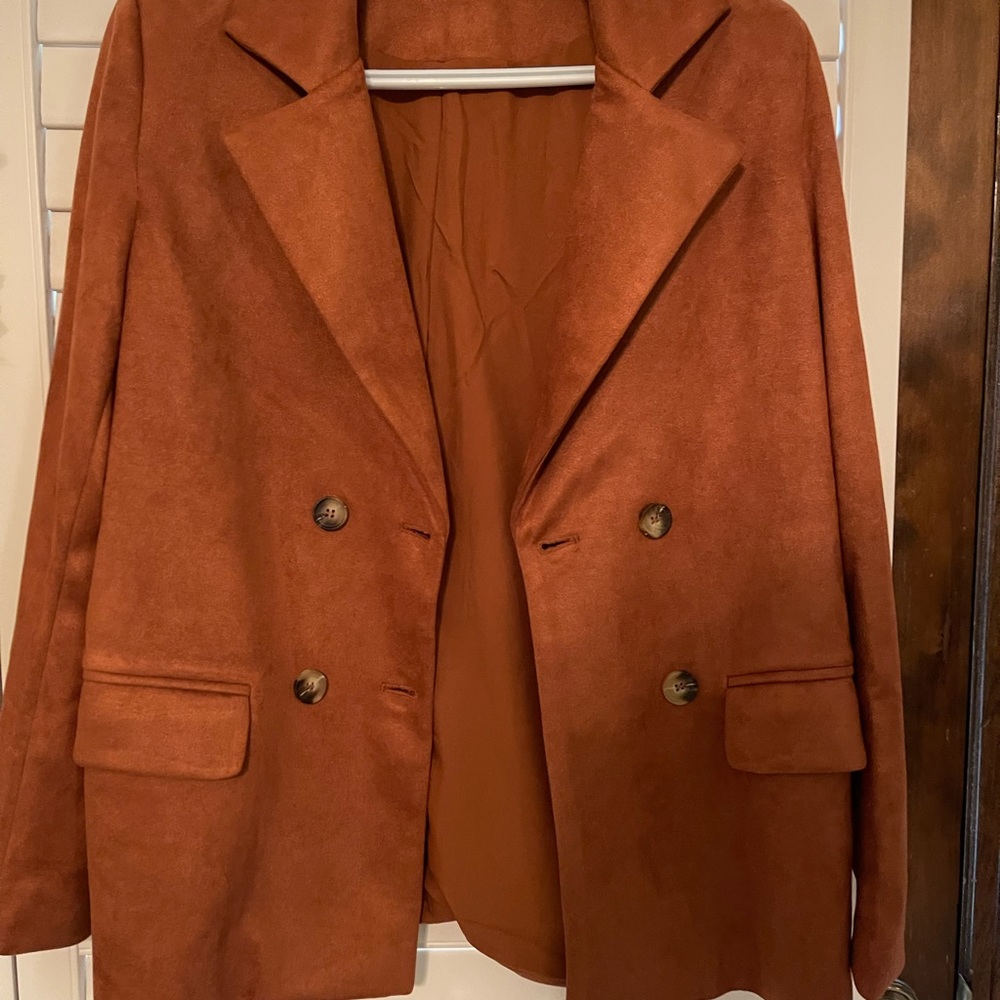 Suede Blazer